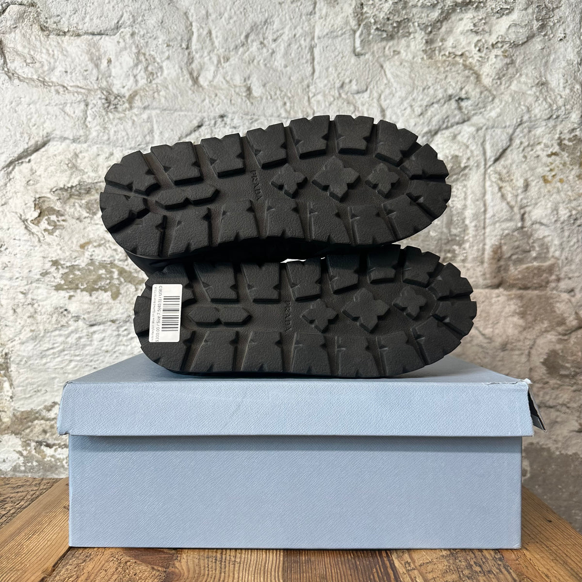 Prada Renylon Blow 19 Quilted Boot Sz 7.5 (40.5)