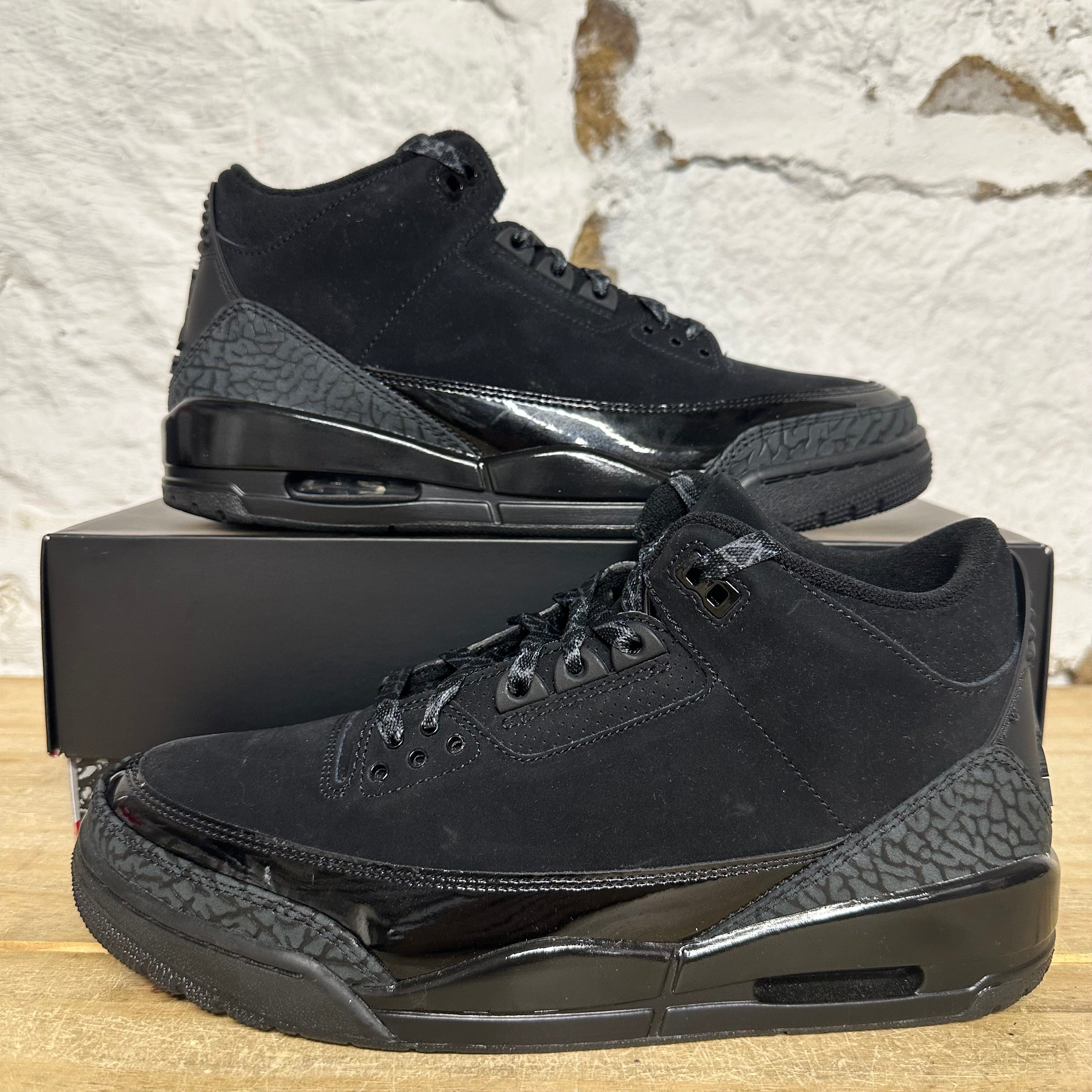 Air Jordan 3 Black Cat (2025) Sz 10