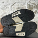 Amiri Gray Skeleton Black White Sneaker Sz 8 (41)