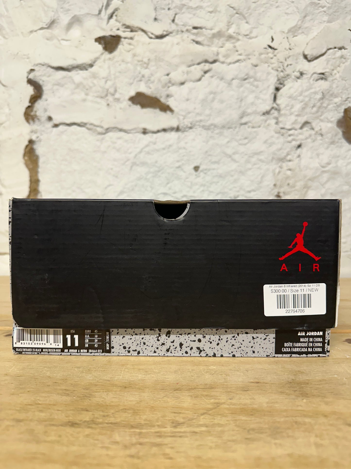 Air Jordan 6 Infrared (2014) Sz 11 DS