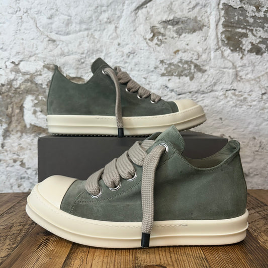 Rick Owens Jumbo Lace Celadon Milk Sneaker Sz 14 (47)