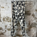 Palm Angels Black White Palm Tree Track Pants Sz L