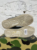Bape Bapesta Nostalgic Burgundy Grey Sz 8.5