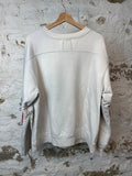 Rhude Immaculate White Crewneck Sz S