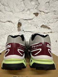 Salomon XT 6 Gore Tex Paloma Maroon Banner Sz 11 DS