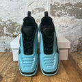 Prada Techno Teal Blue Black Sneaker Sz 8