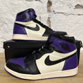 Air Jordan 1 High Court Purple 1.0 Sz 10