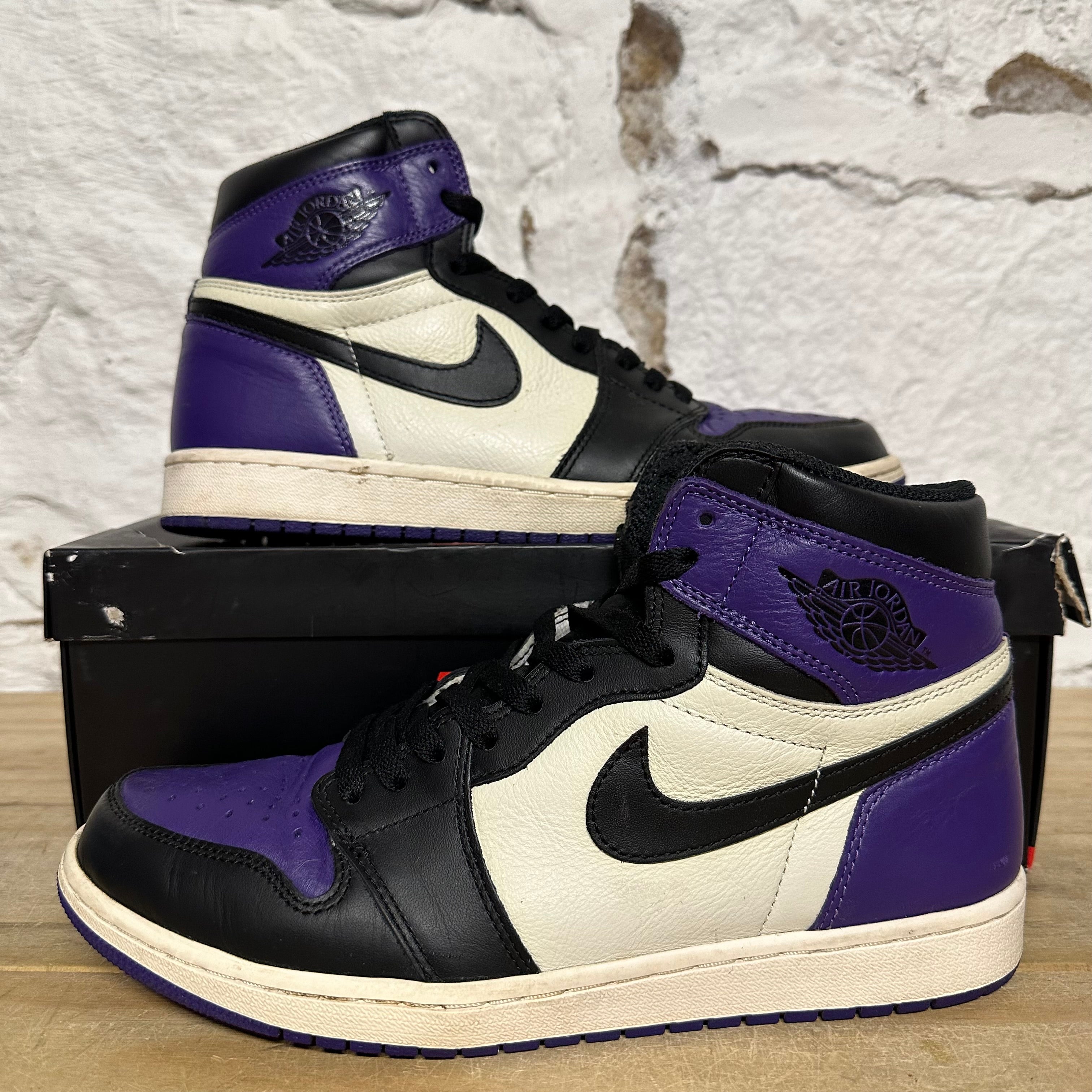 Air Jordan 1 High Court Purple 1.0 Sz 10