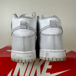 Nike Dunk High White Vast Grey Sz 10