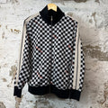 Palm Angels Checkered Track Jacket Sz L
