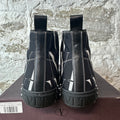Valentino Garavani Giggies Black White Sneaker Sz 8 (41)