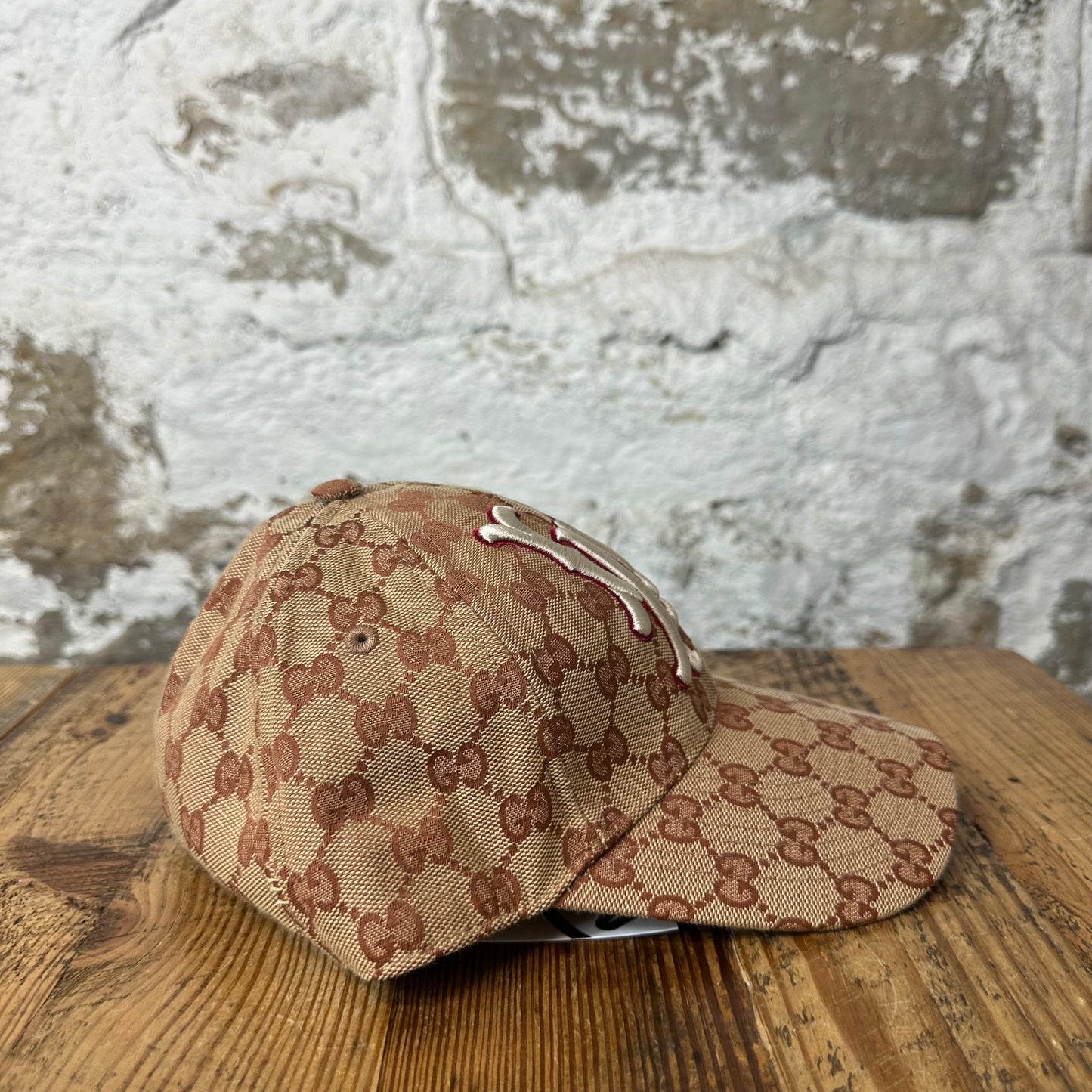 Gucci MLB GG Monogram LA Hat Sz M