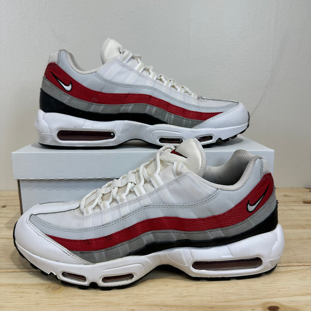 Nike Air Max 95 White Red Sz 13