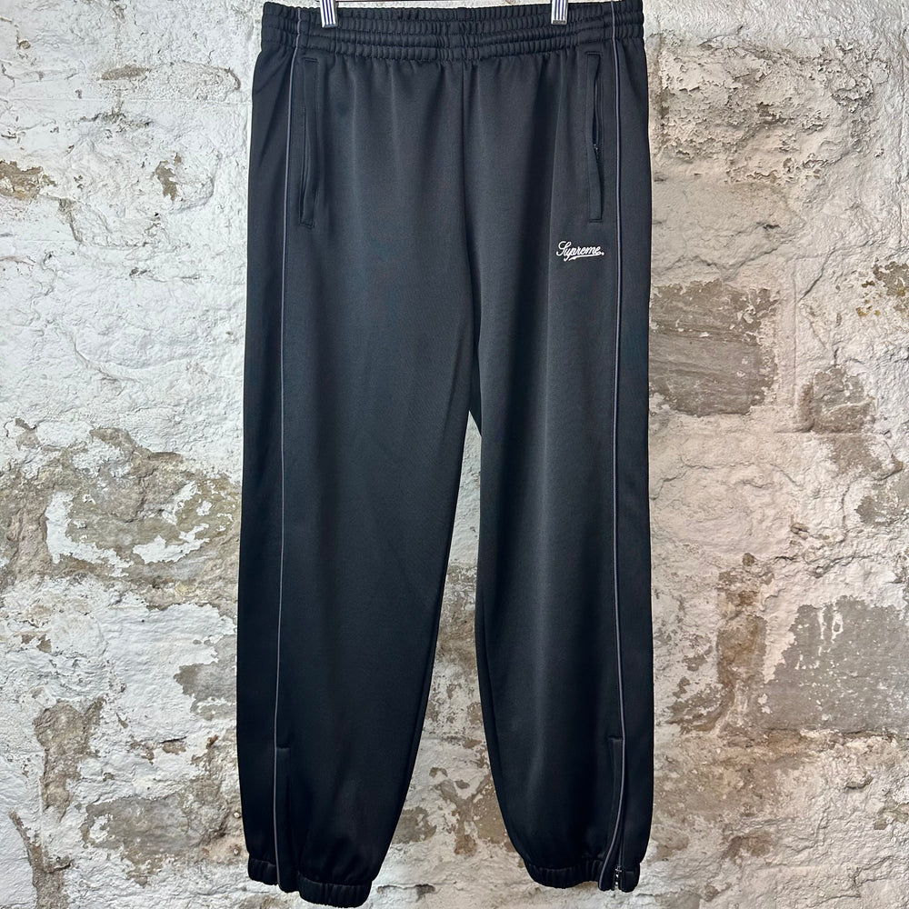 Supreme Tricot Black Track Pants Sz M
