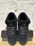 Air Jordan 3 Black Cat Sz 10