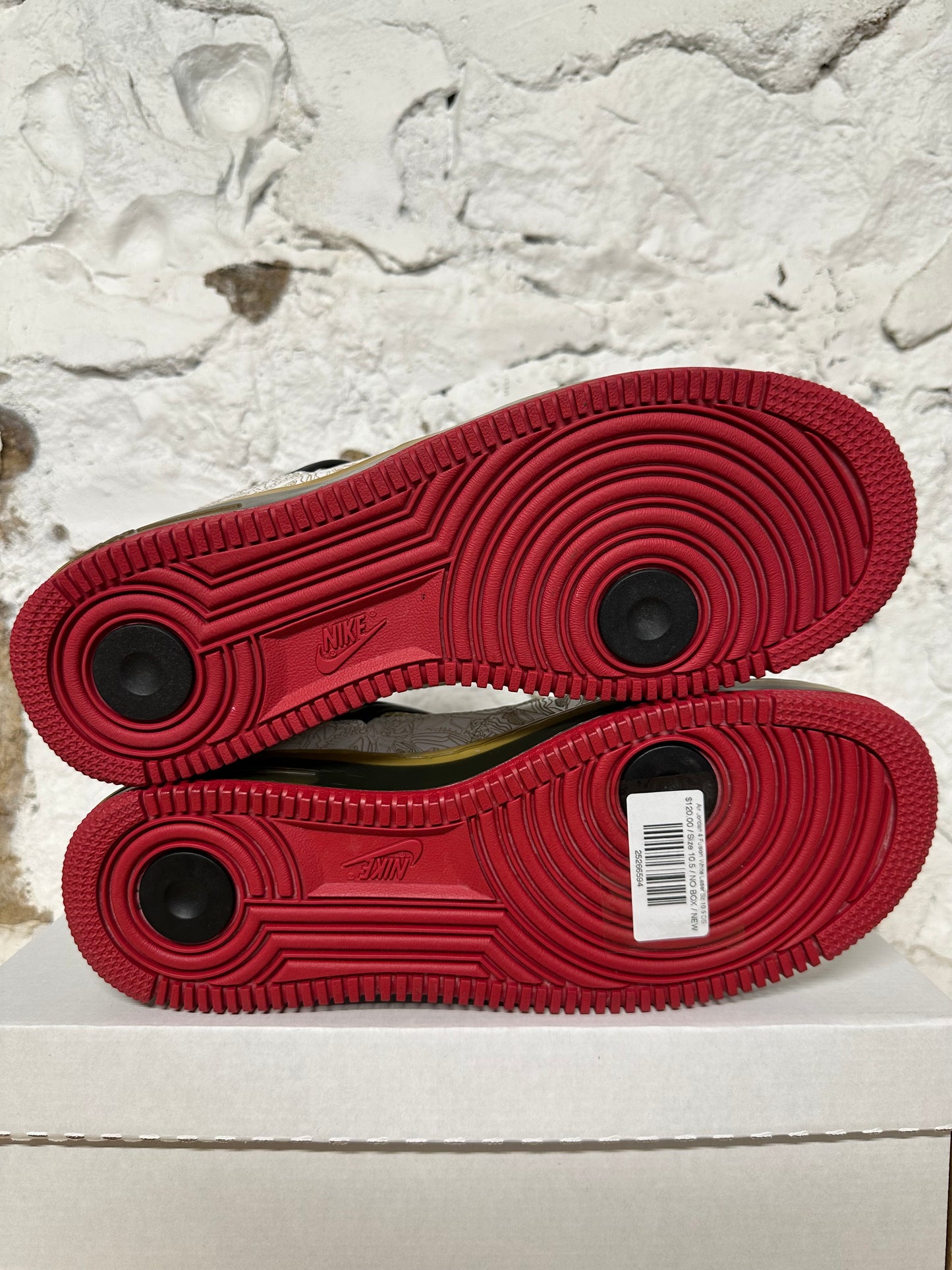 Air Jordan 4 Fusion White Laser Sz 10.5 DS