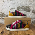 Christian Louboutin Multicolor Accent Spike Sneaker Sz 9 (42)