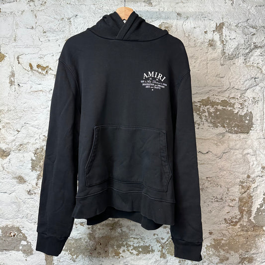 Amiri Arts District Hoodie Black Sz XL