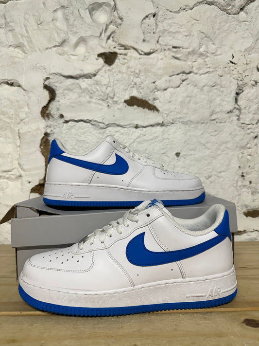 Nike Air Force 1 White Photo Blue Sz 8.5