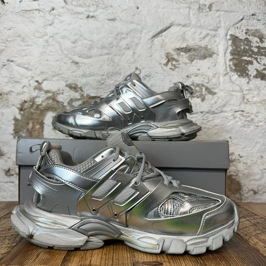 Balenciaga Track Runner Silver Sneaker Sz 11 (44)