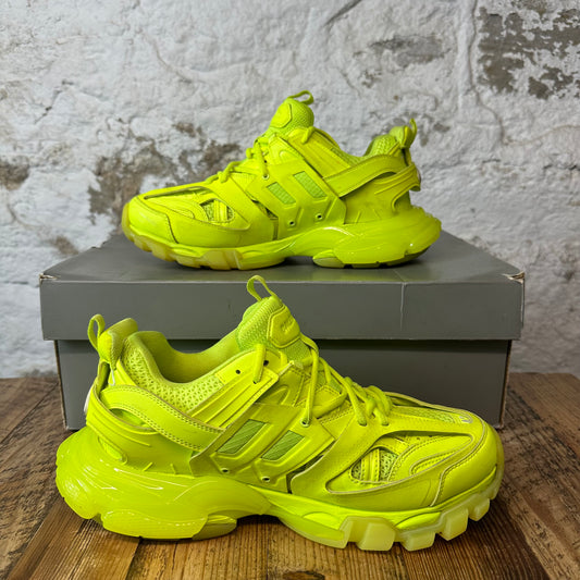 Balenciaga Track Runner Neon Yellow Sneaker Sz 9 (42)