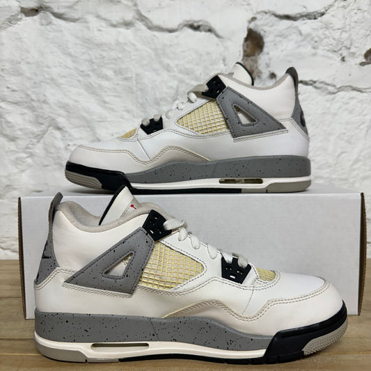 Air Jordan 4 White Cement (2016) Sz 7Y