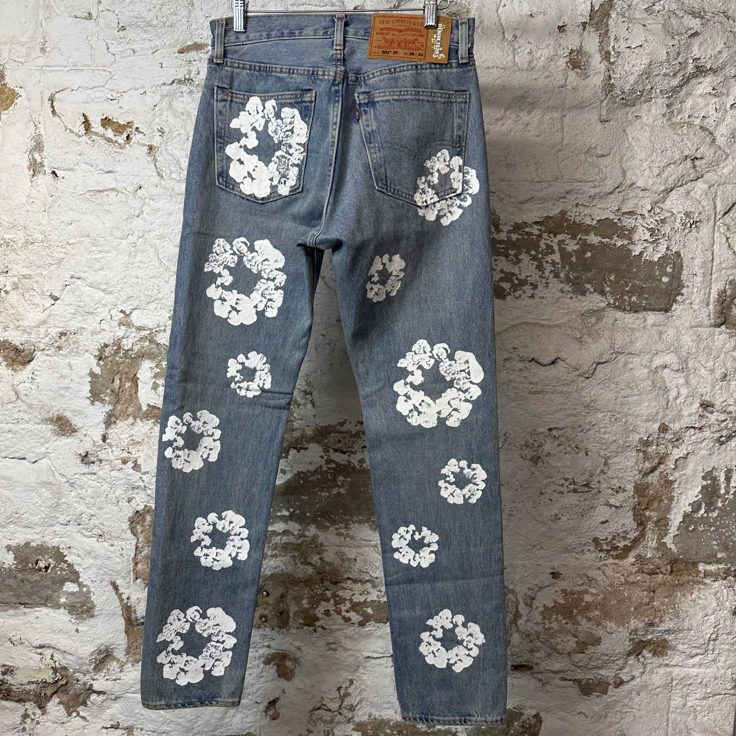 Denim Tears White CW Blue Denim Jeans Sz 29