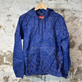 Supreme Illuminate Blue Reflective Pullover Jacket Sz S