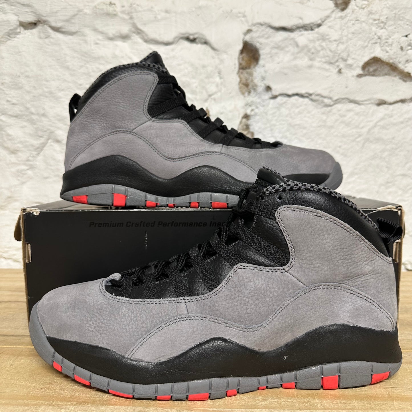 Air Jordan 10 Cool Grey Sz 12