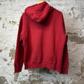 Supreme Small Box Logo Hoodie Red Sz S
