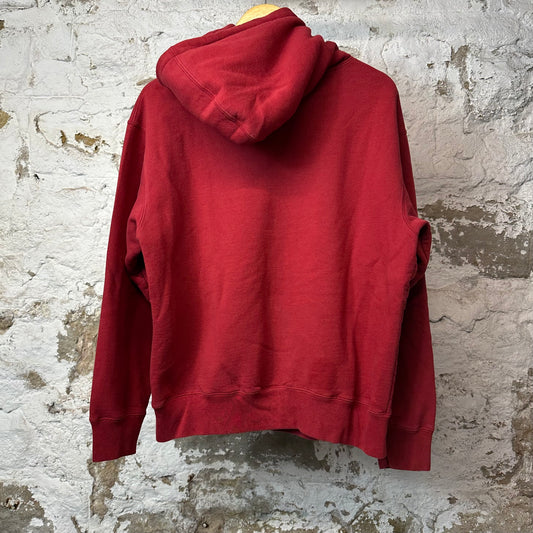 Supreme Small Box Logo Hoodie Red Sz S