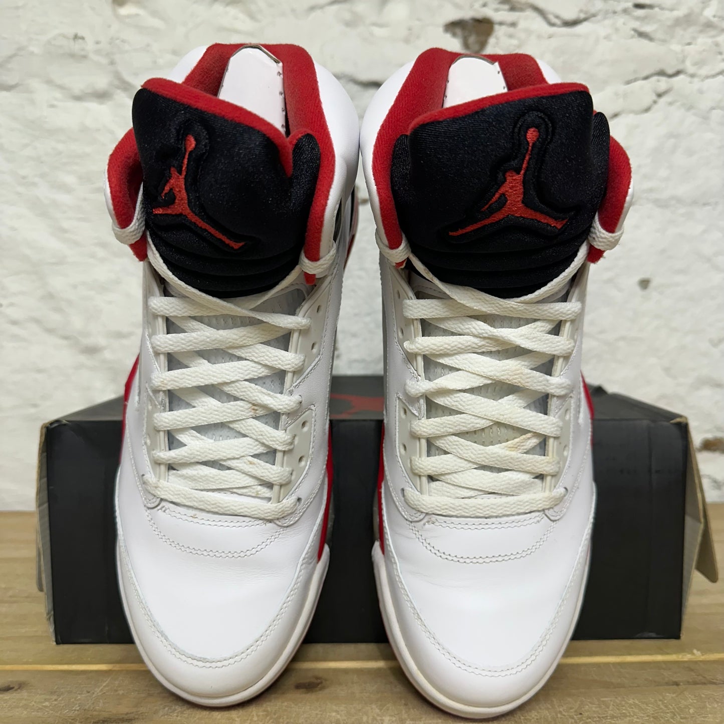Air Jordan 5 Fire Red Black Tongue (2013) Sz 12
