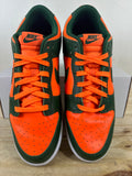 Nike Dunk Low Miami Hurricanes Sz 13