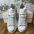 Alexander McQueen Pink Croc Tab White Sneaker Sz 6 (38)