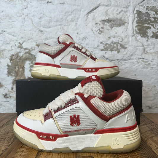 Amiri MA-1 Red White Cream Sneaker Sz 11 (44)