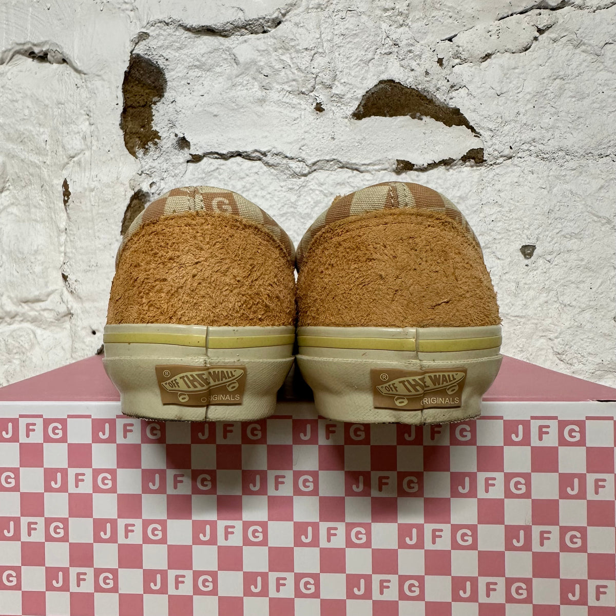 Vans Vault 36 LX Joe Fresh Goods Honeymoon Stage Peach Sz 8.5