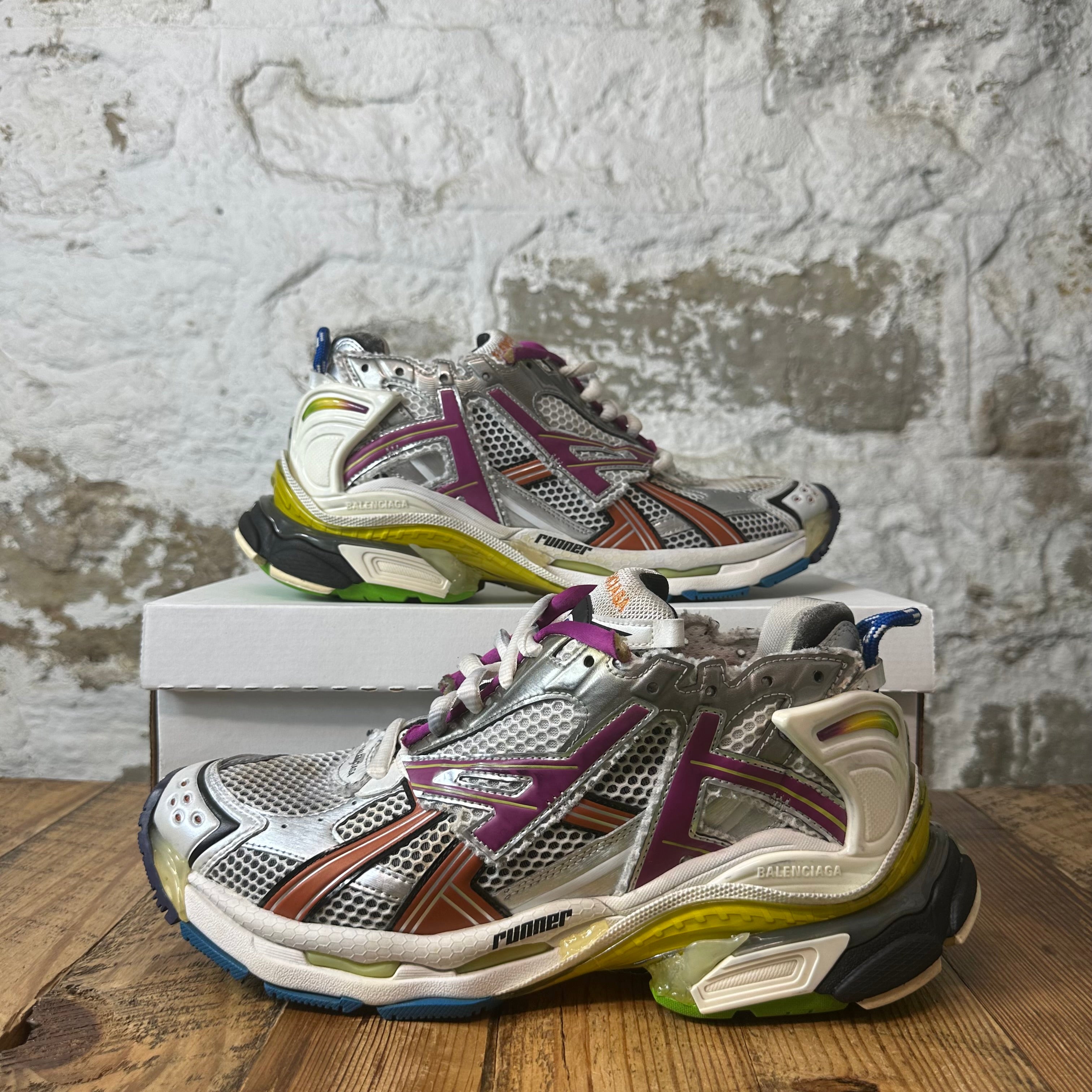 Balenciaga Runner Multicolor White Sneaker Sz 9 (42)