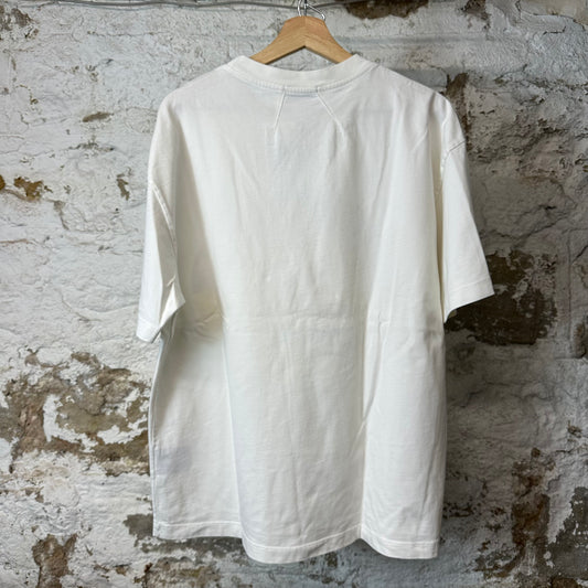 Rhude New Money Hotel White T-Shirt Sz S