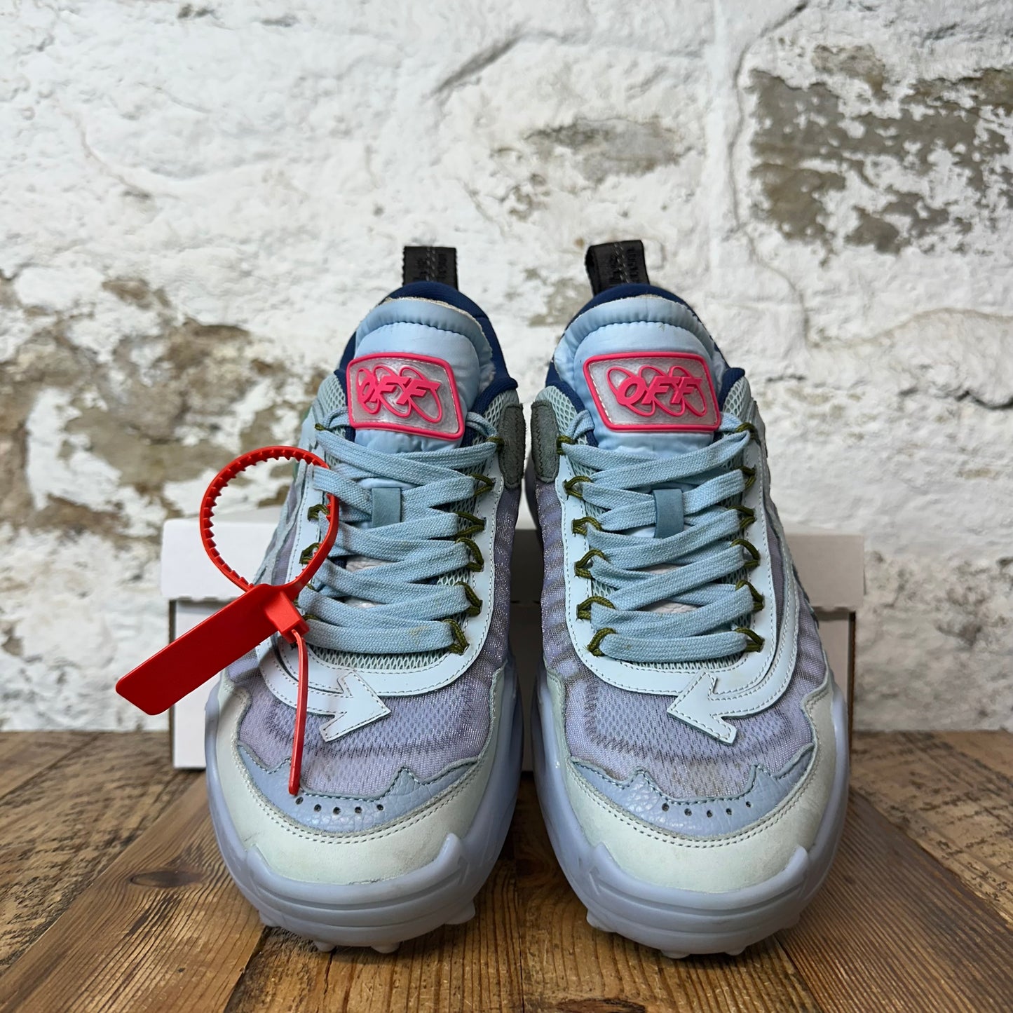 Off White ODSY 1000 Blue Lavender Sneaker Sz 9 (42)