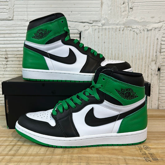 Air Jordan 1 High Lucky Green Sz 9