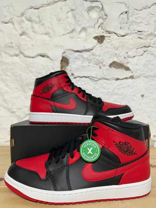 Air Jordan 1 Mid Banned Sz 11 DS