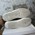Gucci Navy Embossed GG Monogram Ace Sneaker Sz 12