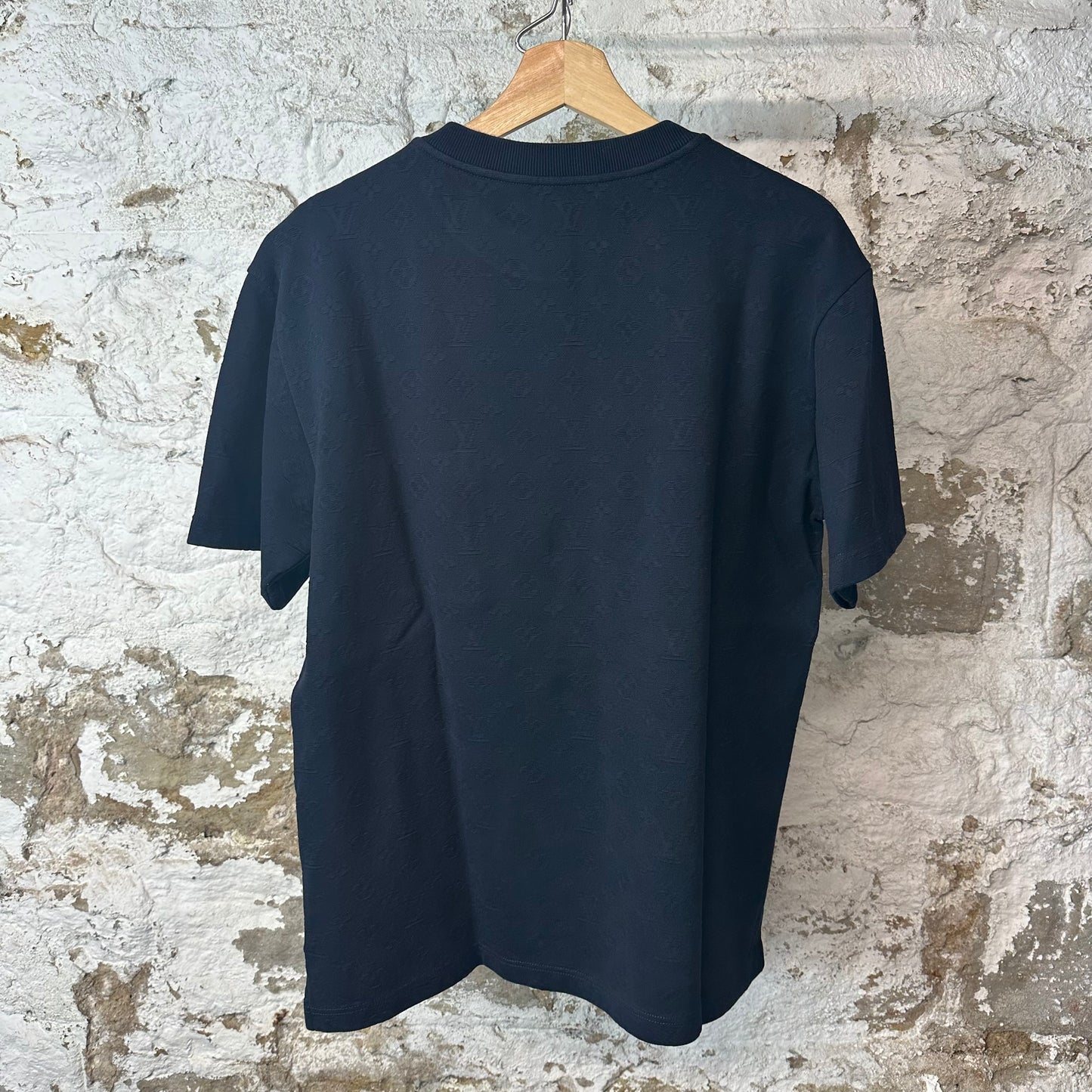 Louis Vuitton Navy Monogram Pocket T-Shirt Sz L