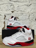 Air Jordan 5 Fire Red Black Tongue (2025) Sz 9 DS