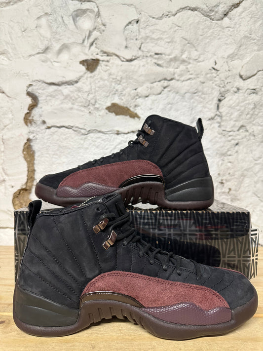 Air Jordan 12 A Ma Maniere Black Sz 8.5 (10W) DS