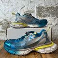 Balenciaga 3XL Blue Grey Yellow Sneaker Sz 10 (43)