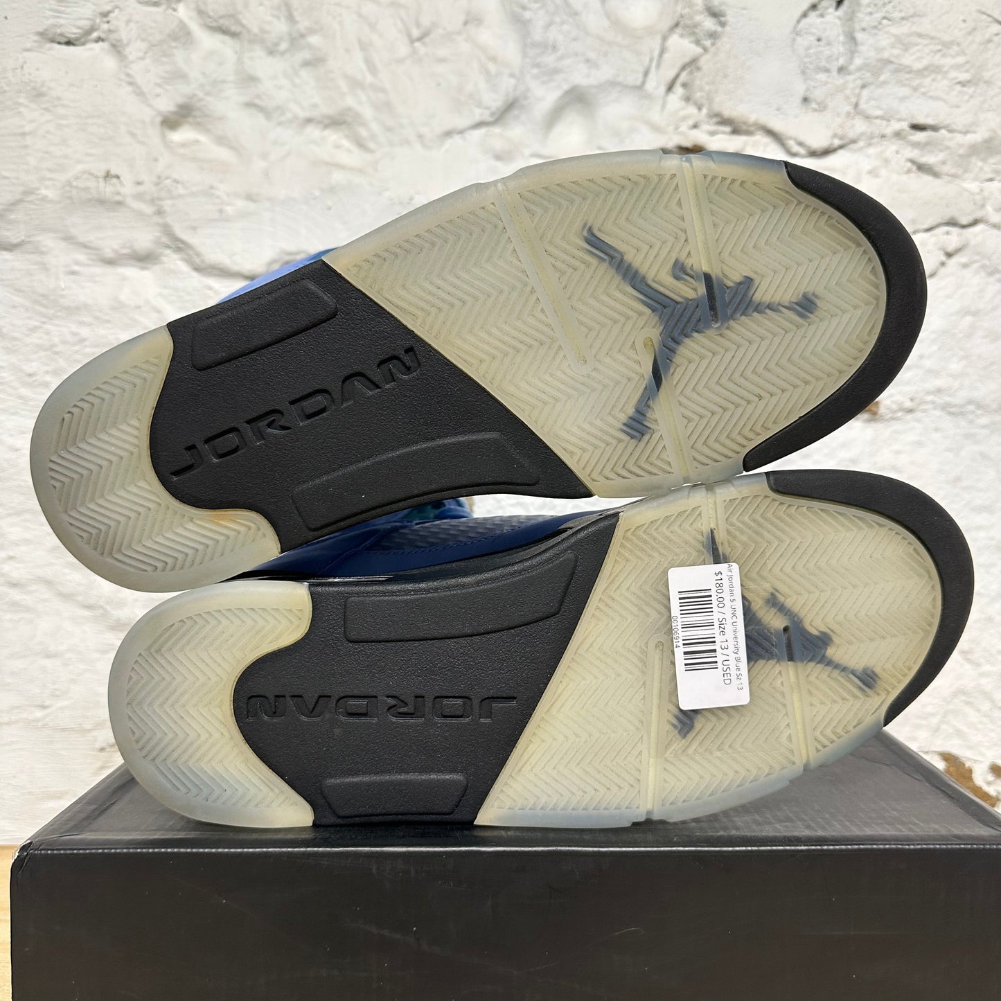 Air Jordan 5 UNC University Blue Sz 13