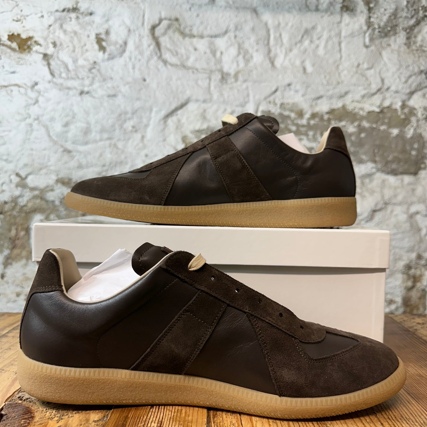 Maison Margiela Replica Brown Sneaker Sz 13 (46) DS