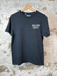 Gallery Dept Gray Logo Black T-shirt Sz S