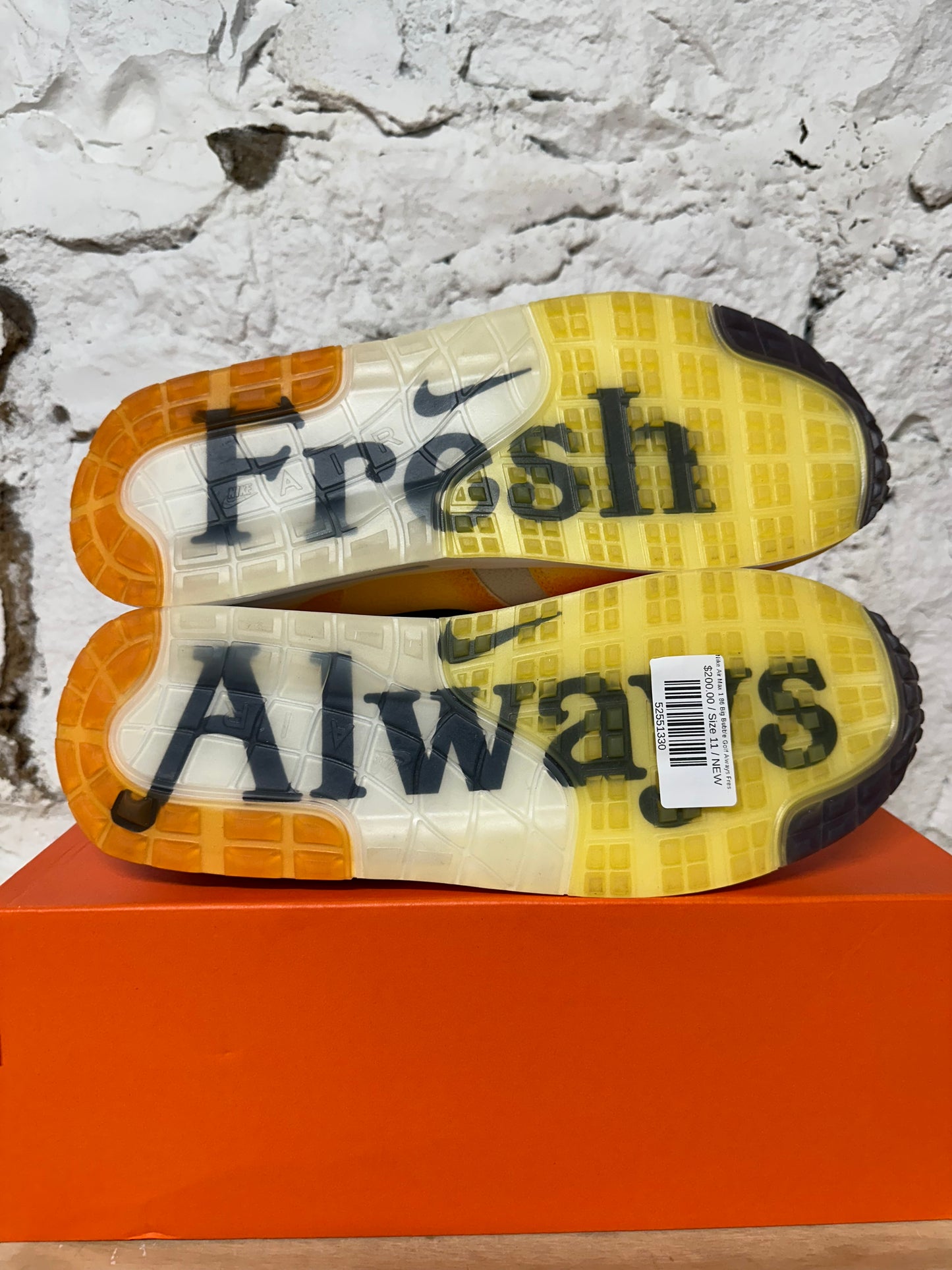 Nike Air Max 1 86 Big Bubble Golf Always Fresh Sz 11 DS